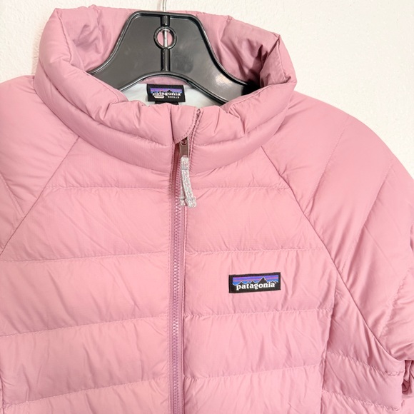 Patagonia Netplus Shells Puffer Jacket Lavender Purple Blue Girls Size Large - Picture 2 of 7